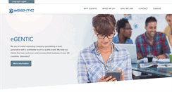 Desktop Screenshot of egentic.com